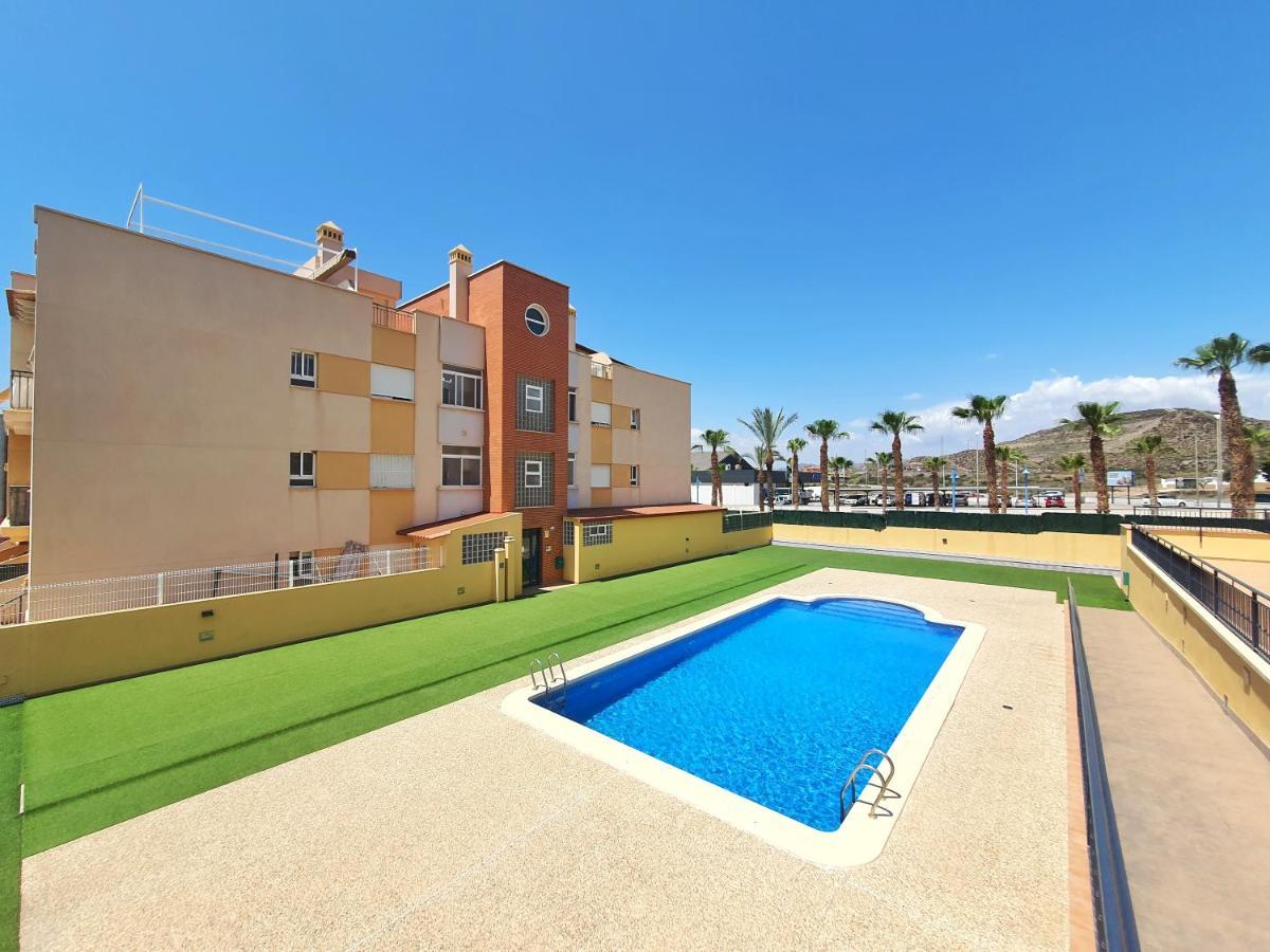 Ferienwohnung Amplia Terraza Con Piscina, Garaje Y Aire Acondicionado - By Aloha Palma Águilas Exterior foto
