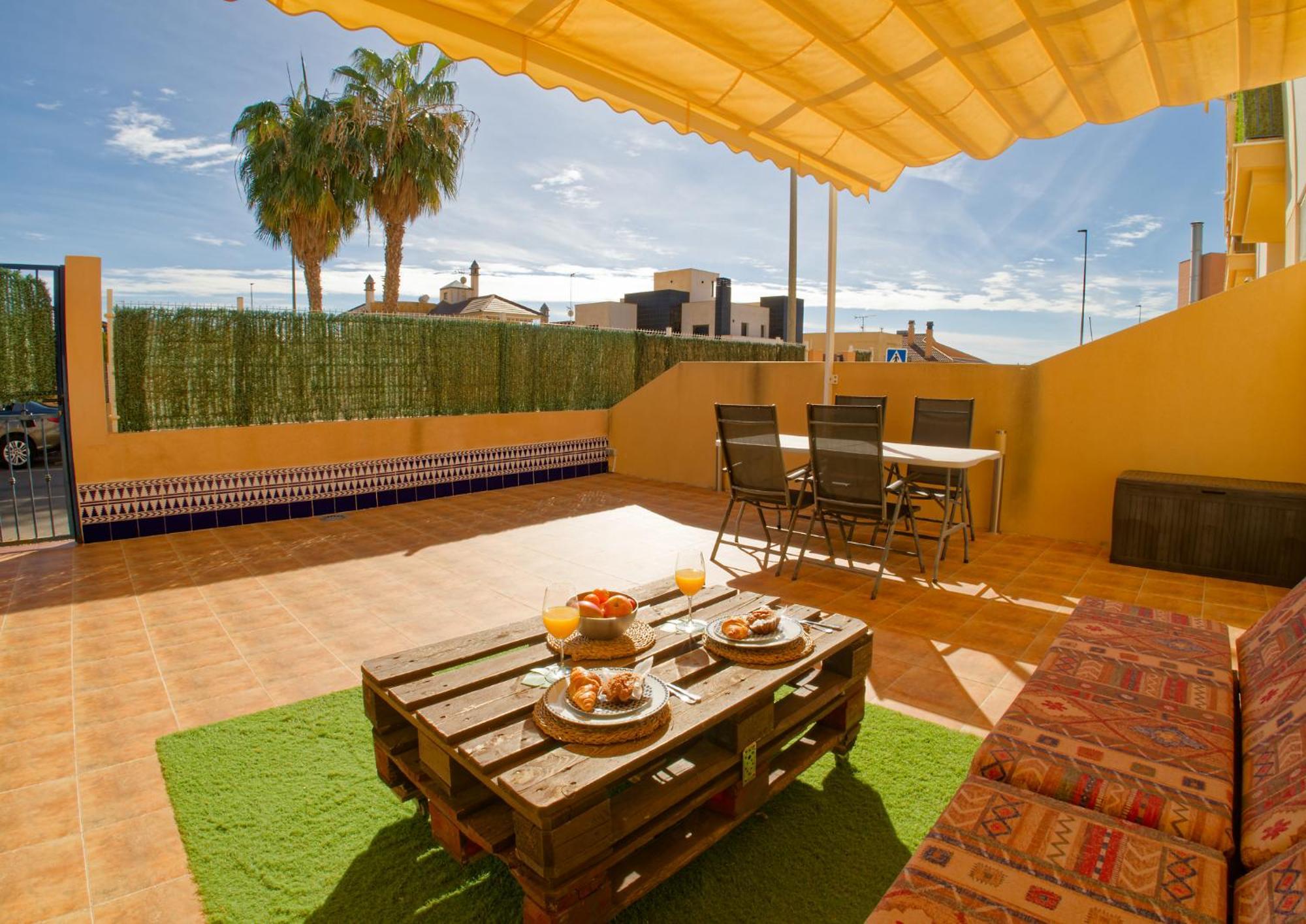 Ferienwohnung Amplia Terraza Con Piscina, Garaje Y Aire Acondicionado - By Aloha Palma Águilas Exterior foto